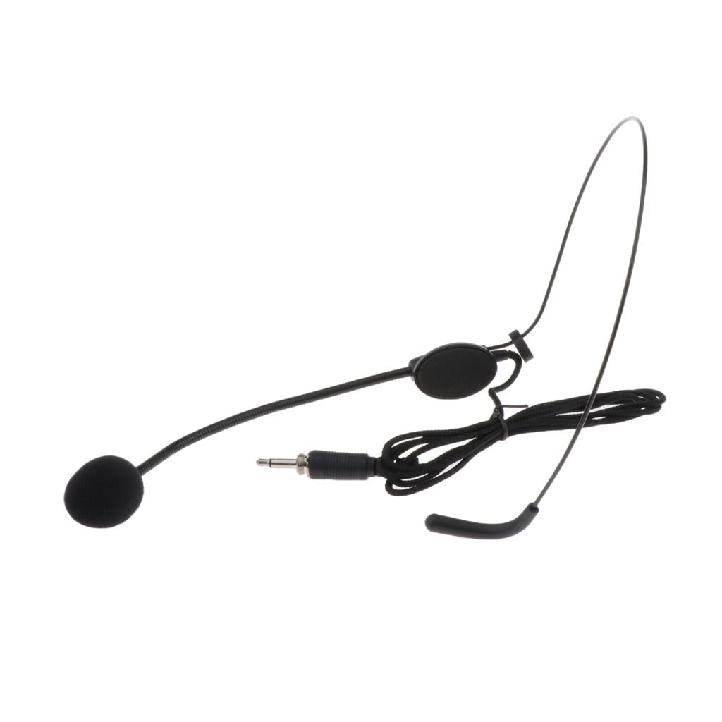 Wireless Microphone Headset 1/8" (3.5mm) for Voice Amplifier, Speakers