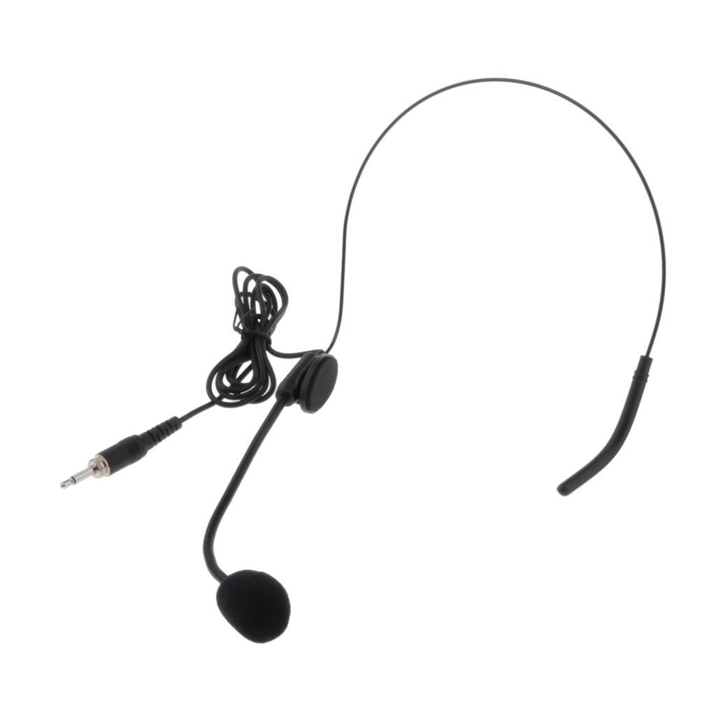 Wireless Microphone Headset 1/8" (3.5mm) for Speakers Bodypack Transmitter