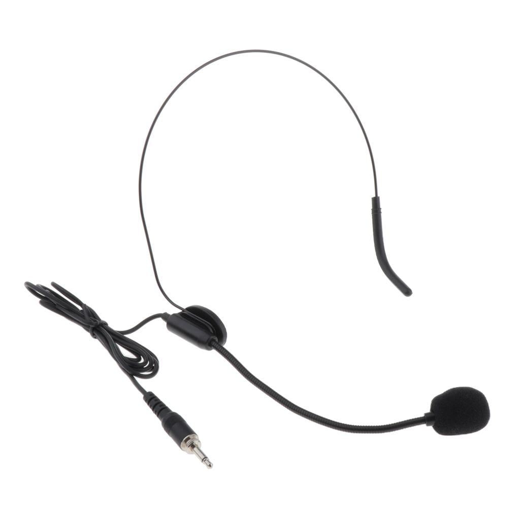 Wireless Microphone Headset 1/8" (3.5mm) for Speakers Bodypack Transmitter