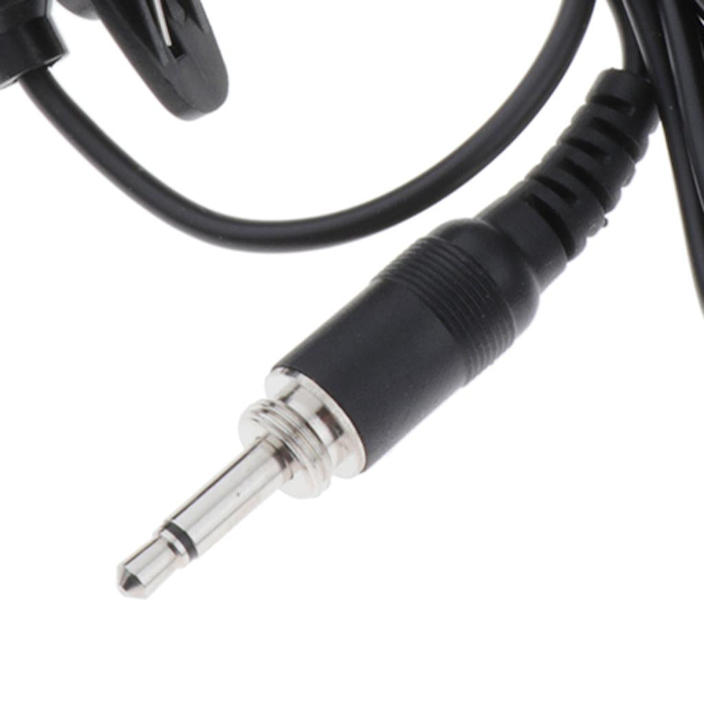 Condenser Lavalier Microphone 1/8" (3.5mm) +Tie-Clip for Cellphone,DV and PC