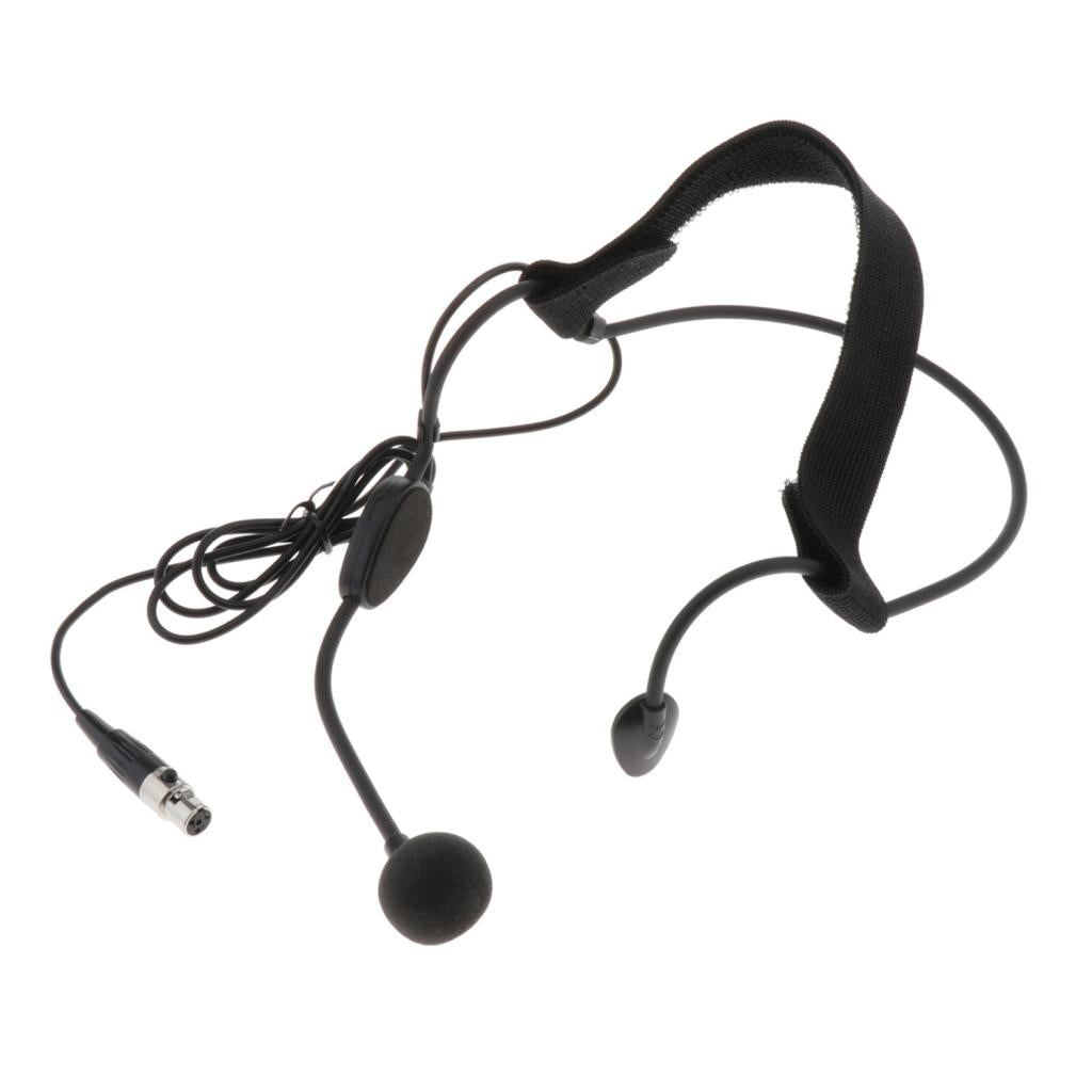 Headset Head Microphone Wireless XLR Female / 3.5mm Plug 4-pin XLR Female