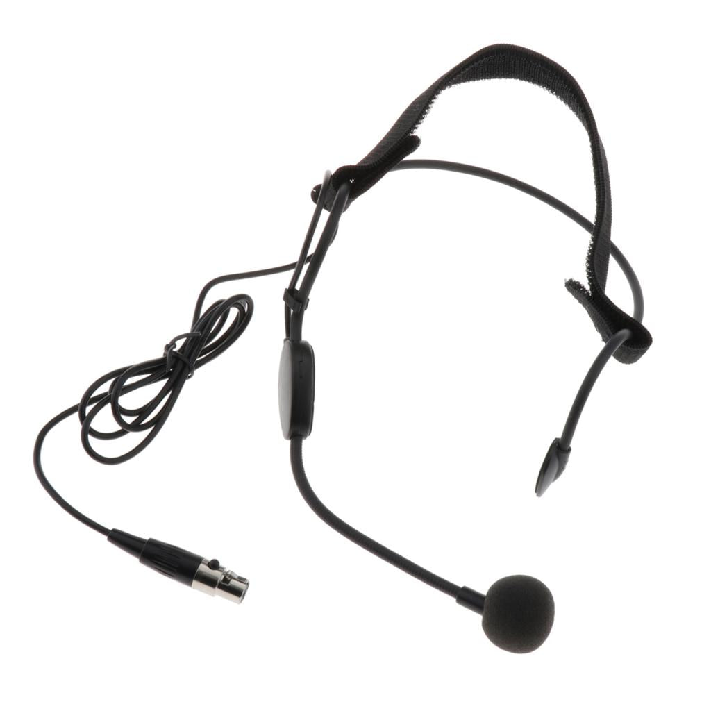 Headset Head Microphone Wireless XLR Female / 3.5mm Plug 4-pin XLR Female