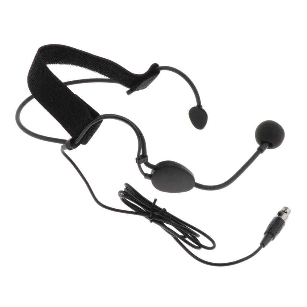 Headset Head Microphone Wireless XLR Female / 3.5mm Plug 4-pin XLR Female