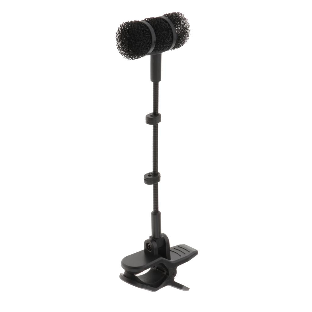 Wireless Instrument Microphone MIC 6.5mm Plug with Clip For Erhu Flute etc.