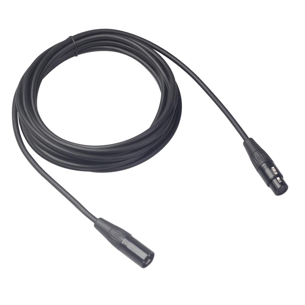 Black 5Pin XLR Male Plug to 5Pin XLR Female Audio Cable Adapter XK1075 10m