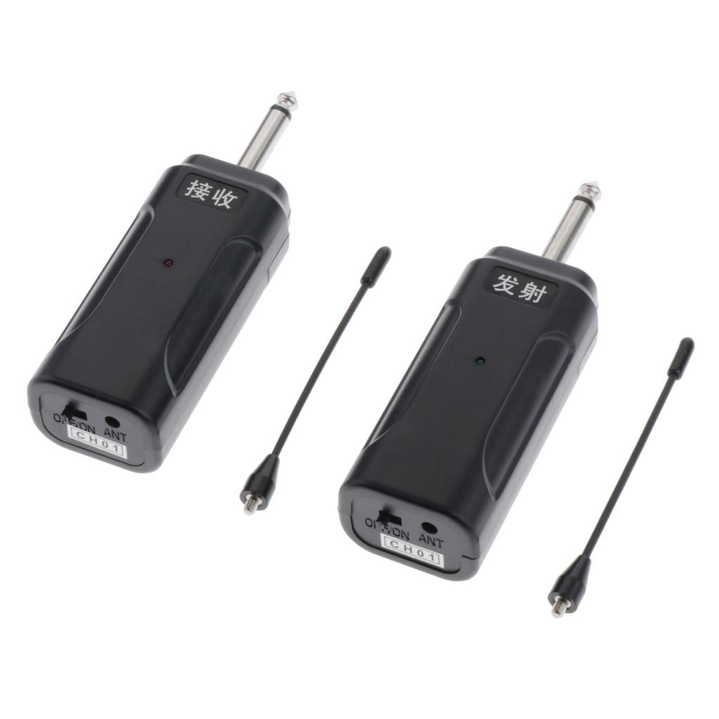 Portable Guitar Wireless System Guitar Audio Transmitter and Receiver 30-50m