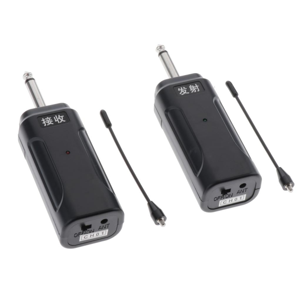 Portable Guitar Wireless System Guitar Audio Transmitter and Receiver 30-50m