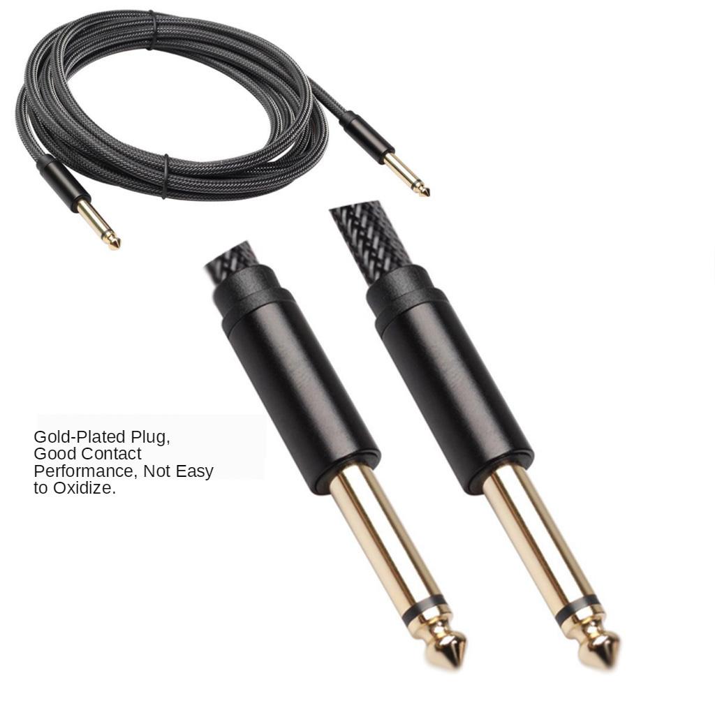 Male to Male Converter Line Music Studio Cable Wire Editor for Guitar 3m