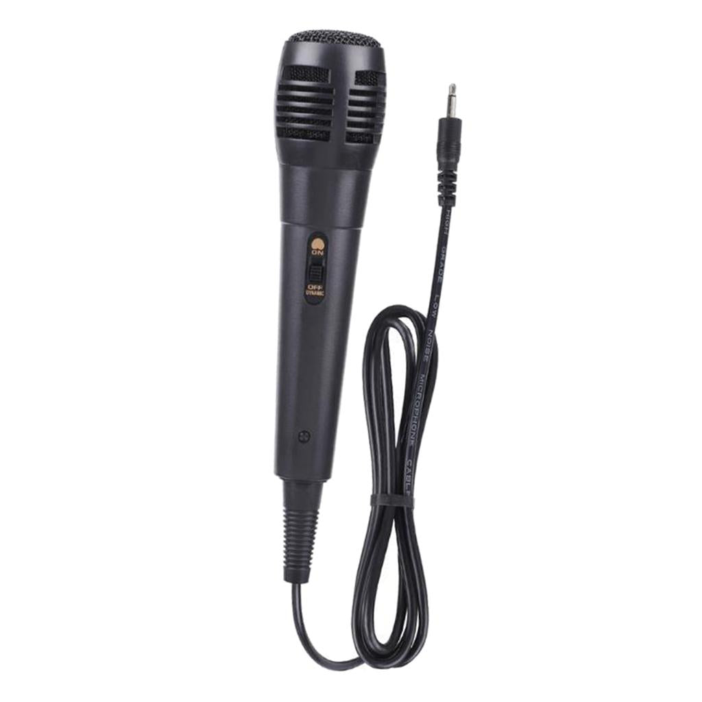 Dynamic Microphone Professional Moving Coil Handheld Mic 3.5mm Plug 3m Cable