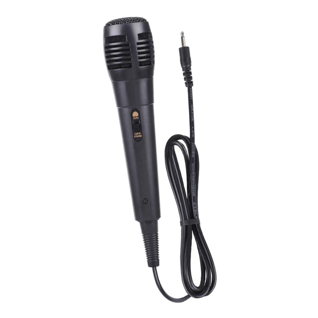 Dynamic Microphone Professional Moving Coil Handheld Mic 3.5mm Plug 3m Cable