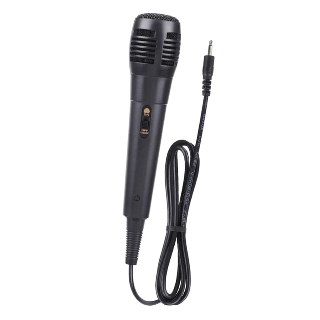 Dynamic Microphone Professional Moving Coil Handheld Mic 3.5mm Plug 3m Cable