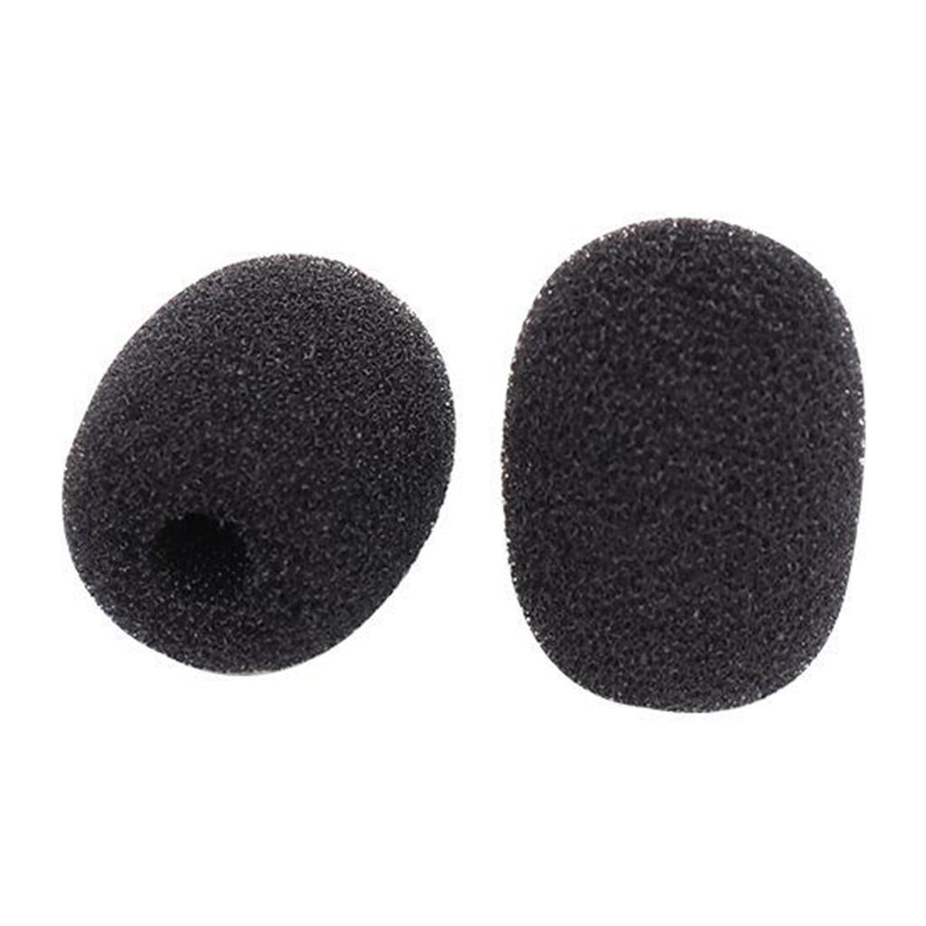 Mini Lavalier Lapel Microphone with Easy Clip w/ 3pcs Mic Cover for Phone PC