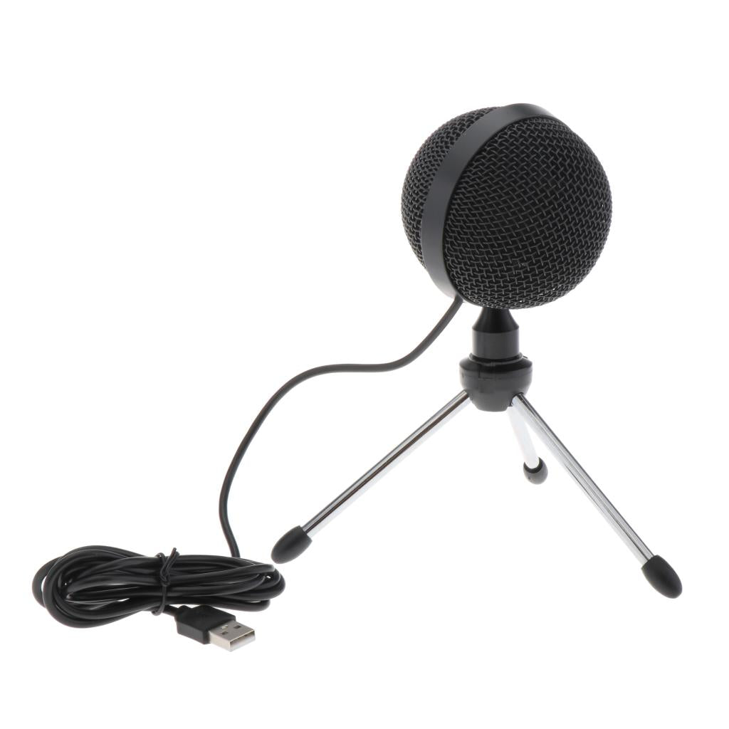 Pickup USB Microphone Desktop for Laptop Computer Audio Recording Studio