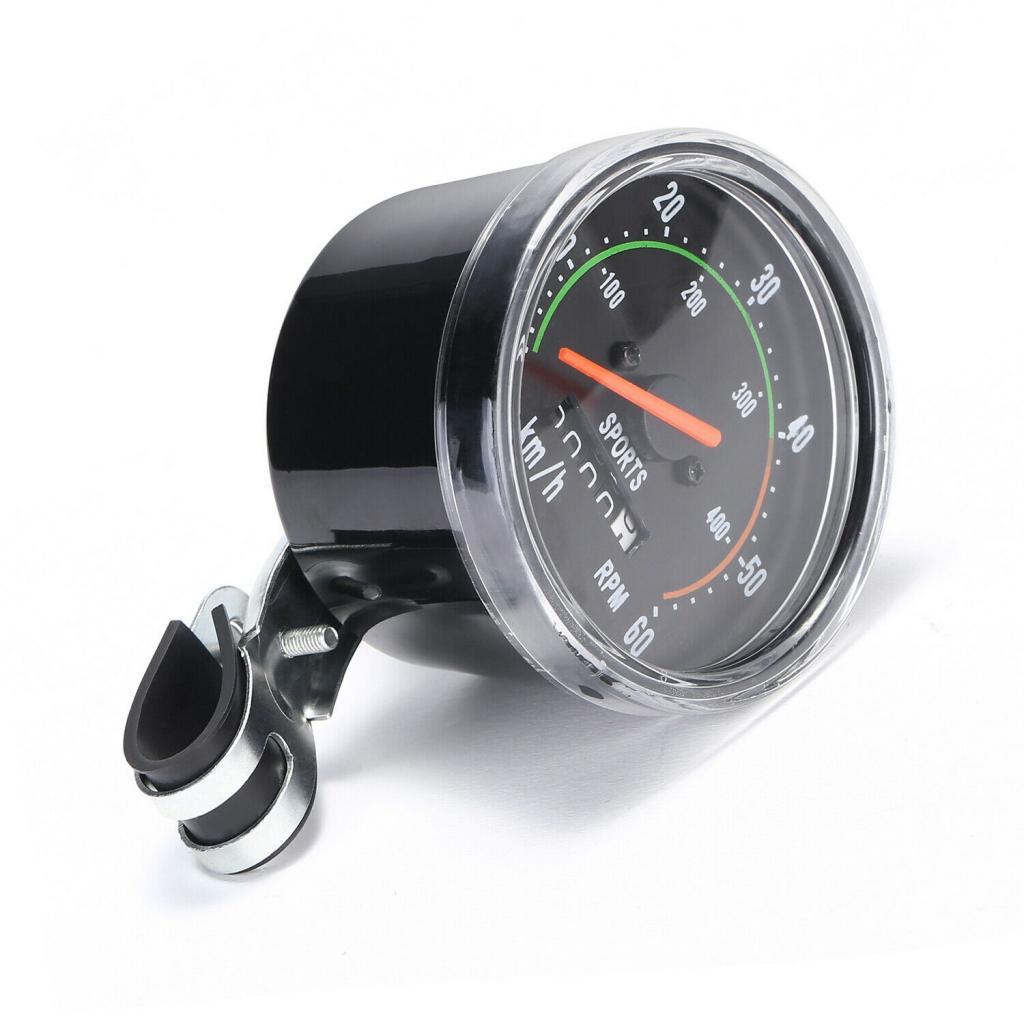 Universal Mechanical Odometer Bicycle Bike Speedometer with Machine Hardware