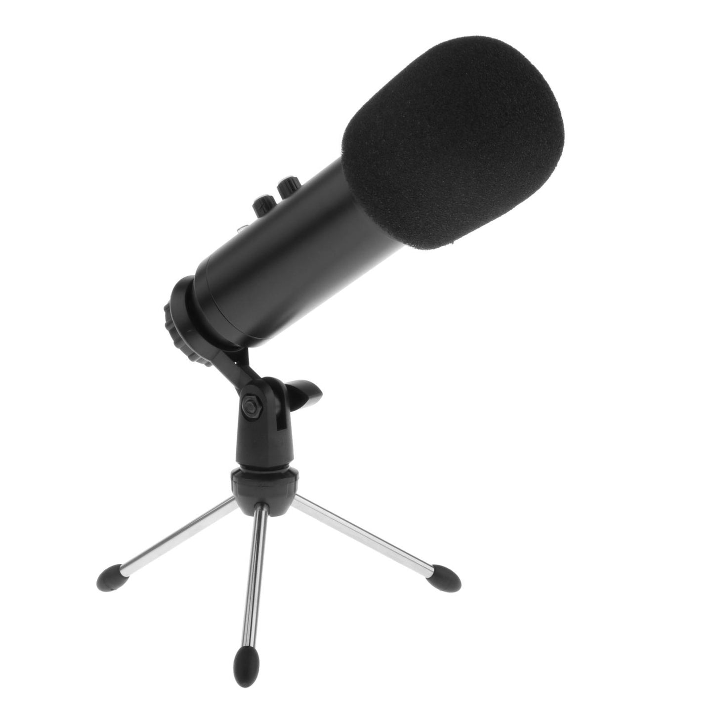 USB Condenser Microphone & Stand Studio Recording Vocals Streaming Broadcast
