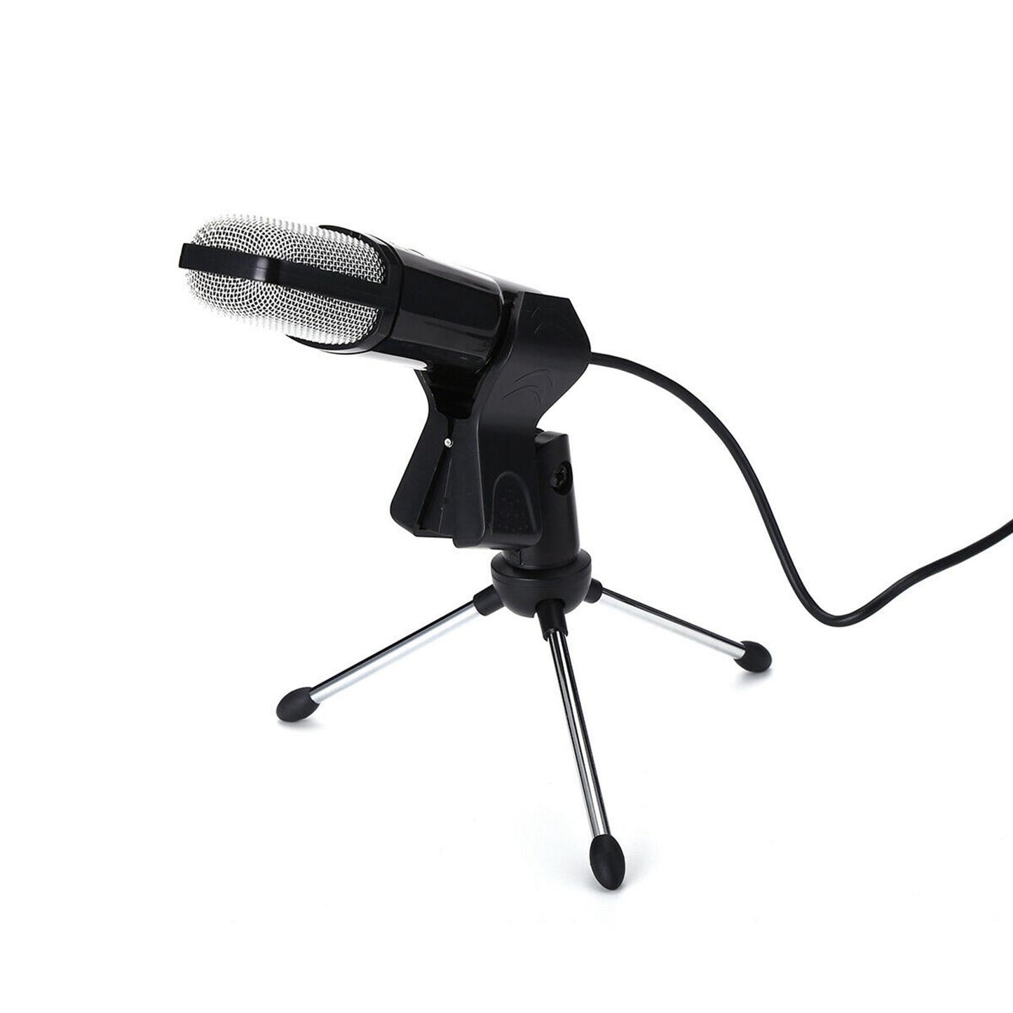 Condenser USB Microphone w/ Tripod for Chat Studio Recording PC Mic