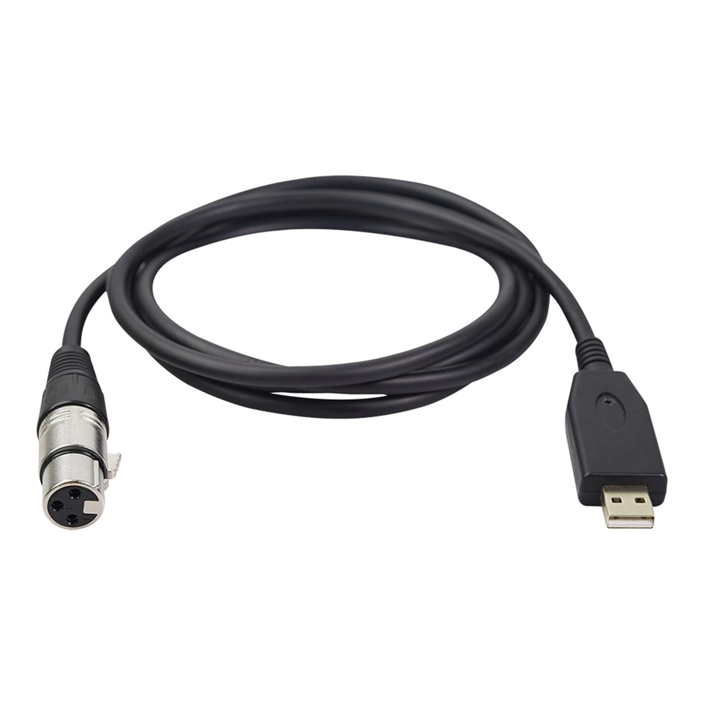 XLR Female to USB Audio Cable USB Converter Adapter for Microphone 10ft
