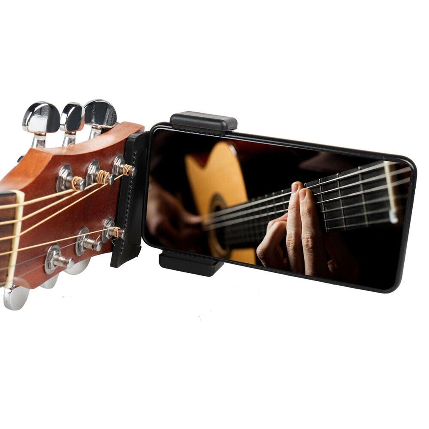 Guitar Head Clip Mobile Phone Holder Broadcast Bracket Stand Clip Clamp