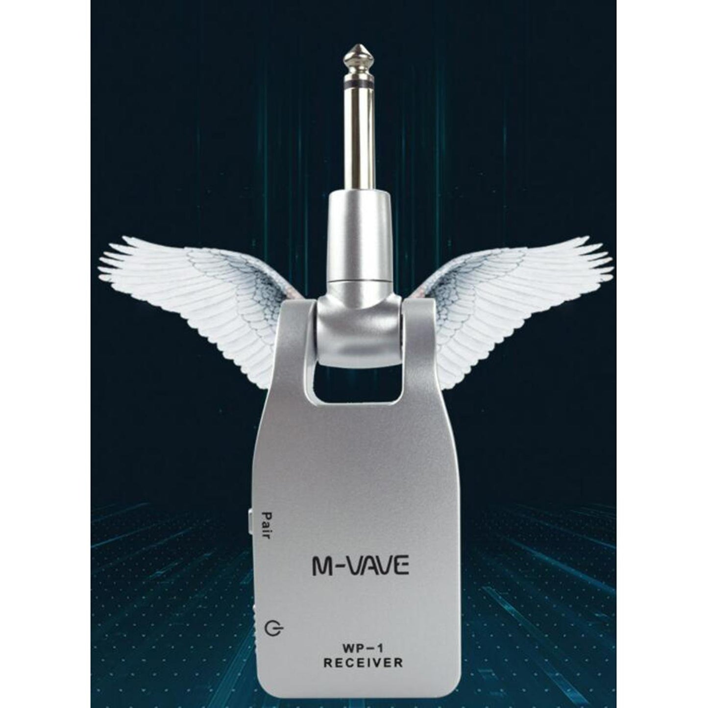 Wireless Transmitter Receiver 6 Channels Lithium Battery Rechargeable Guitar