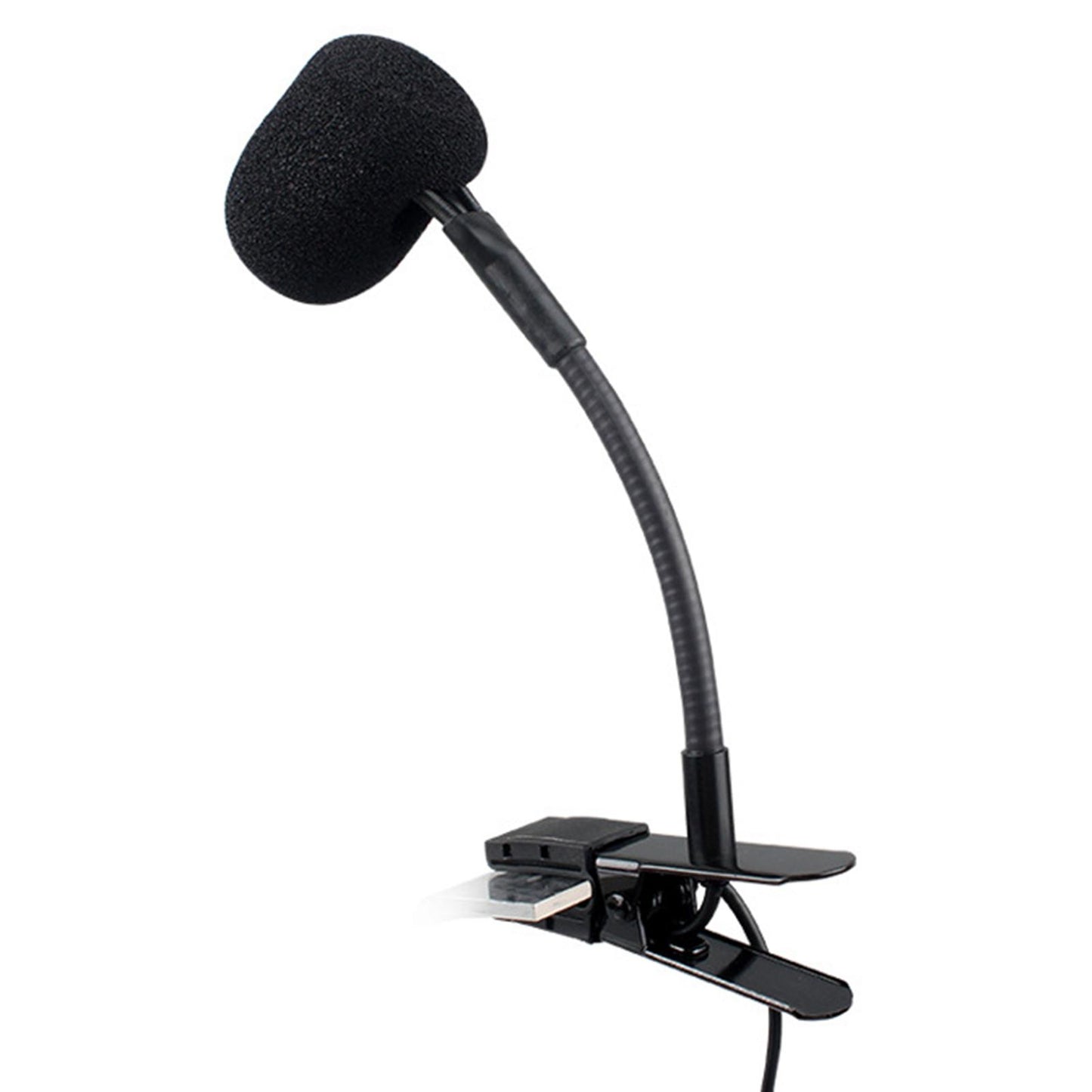 3.5mm Clip-On Mic Wired Condenser Dedicated Audio for Saxophone Performance