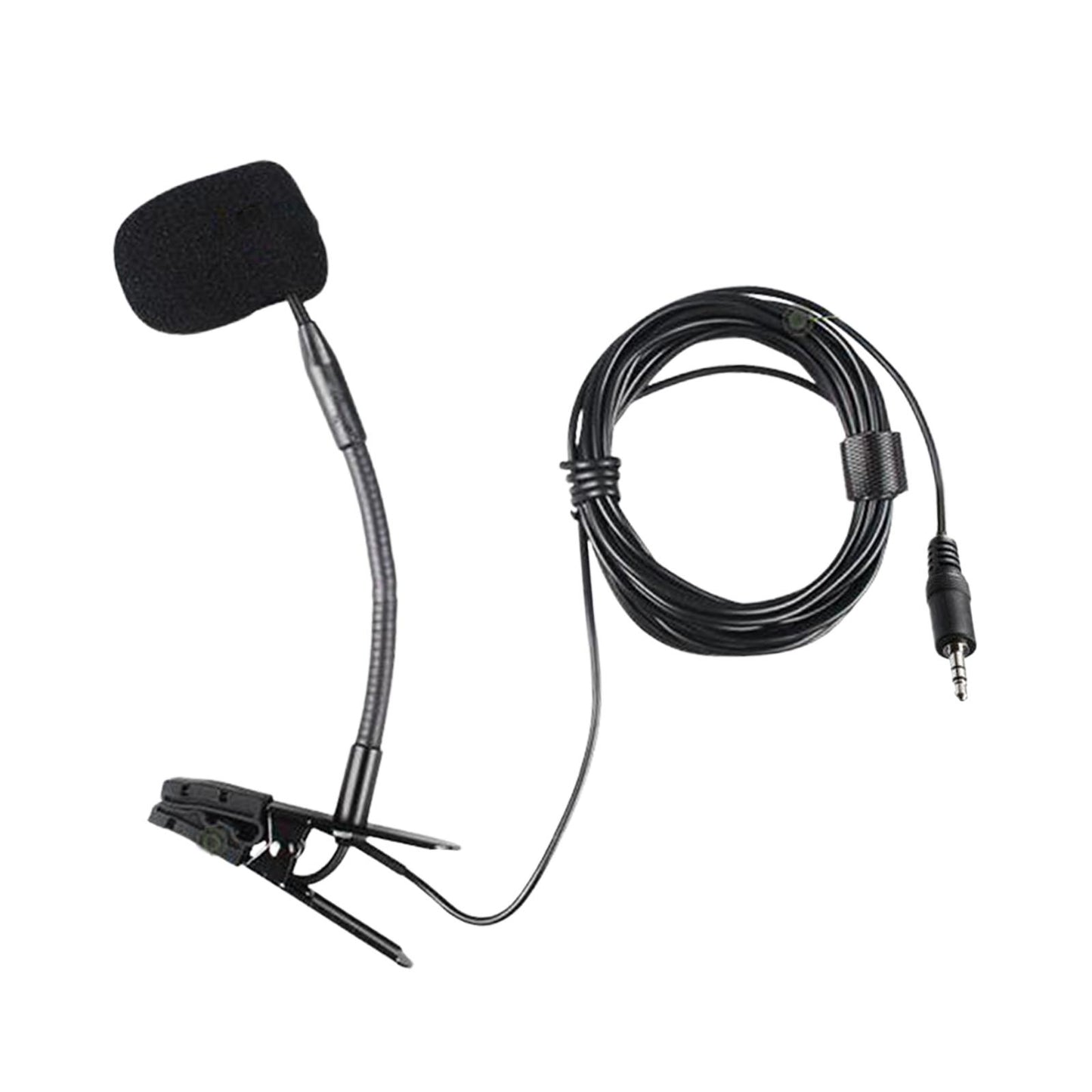 3.5mm Clip-On Mic Wired Condenser Dedicated Audio for Saxophone Performance