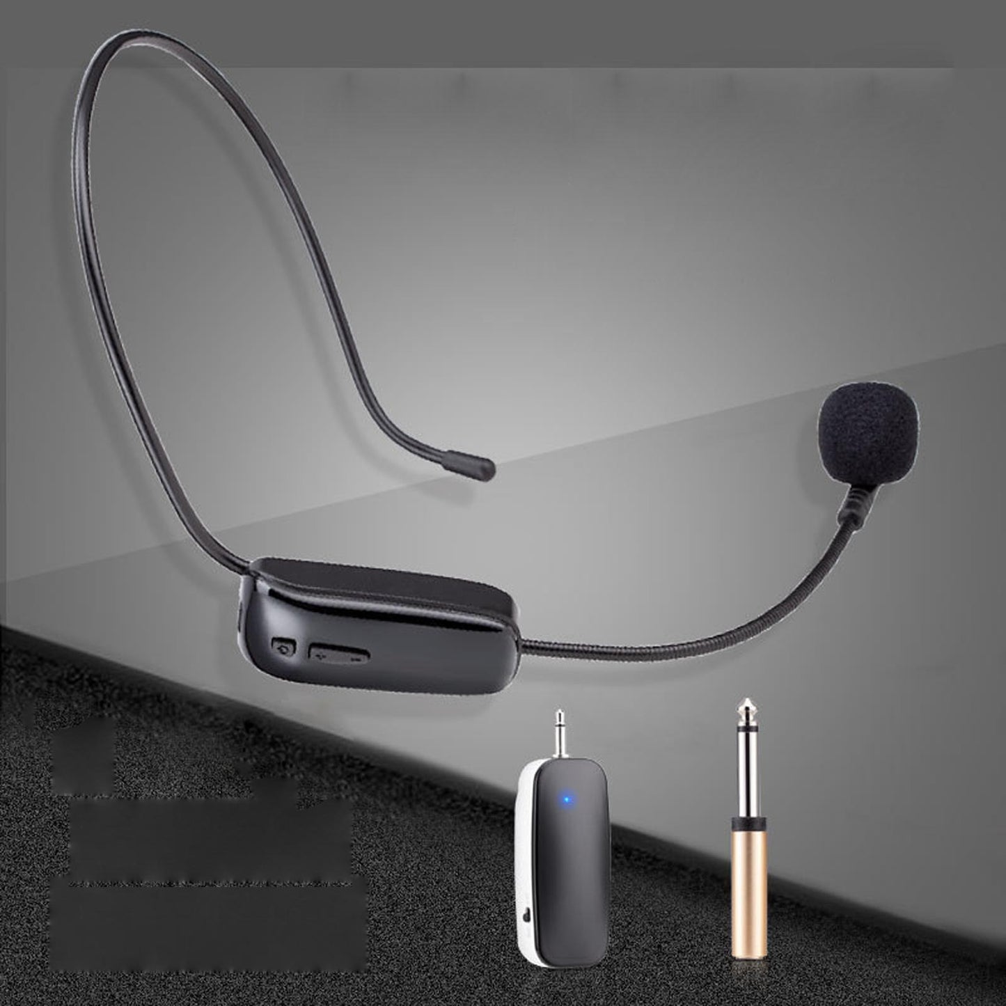 Handheld Headset Microphone UHF Wireless Headset Mic for Speech Teaching