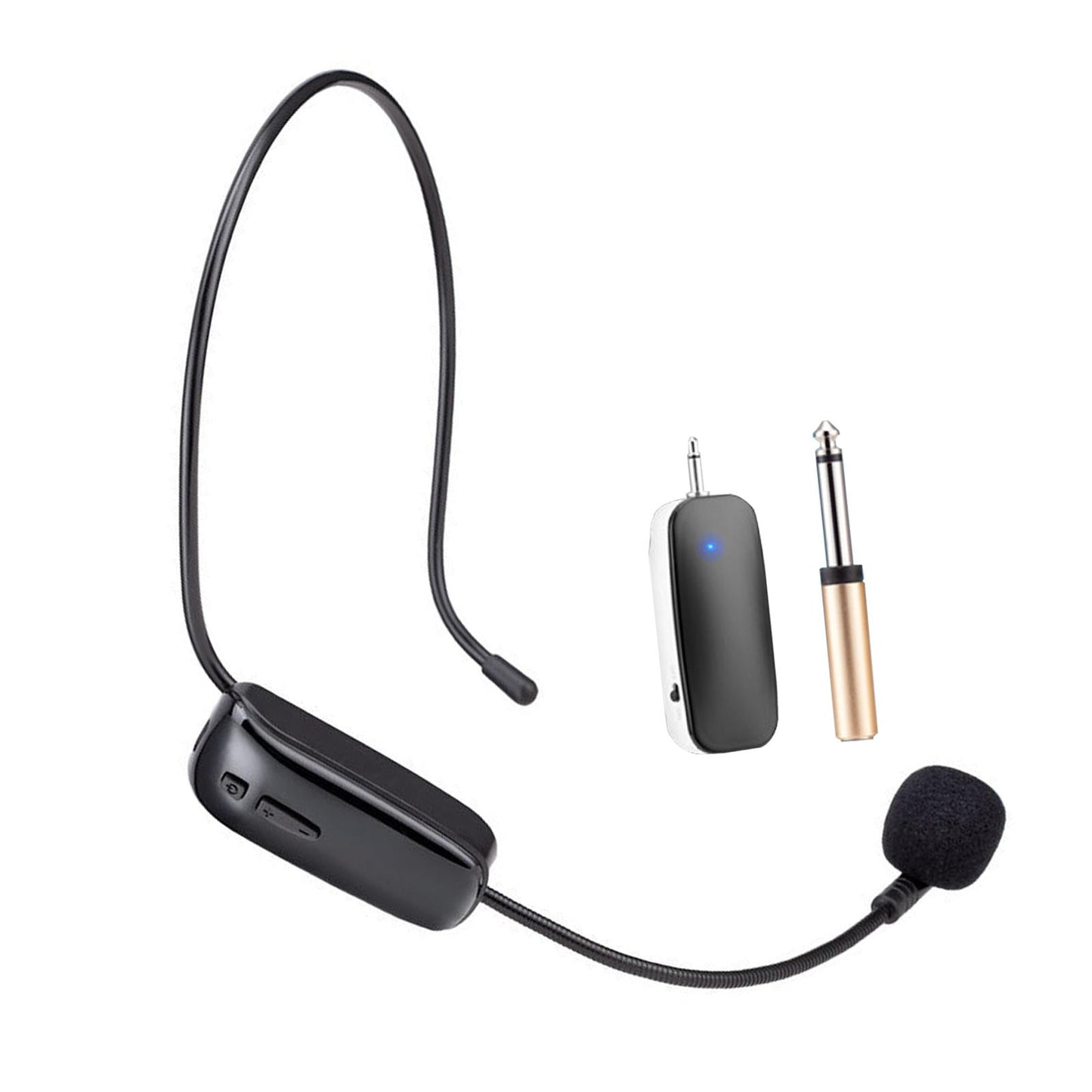 Handheld Headset Microphone UHF Wireless Headset Mic for Speech Teaching