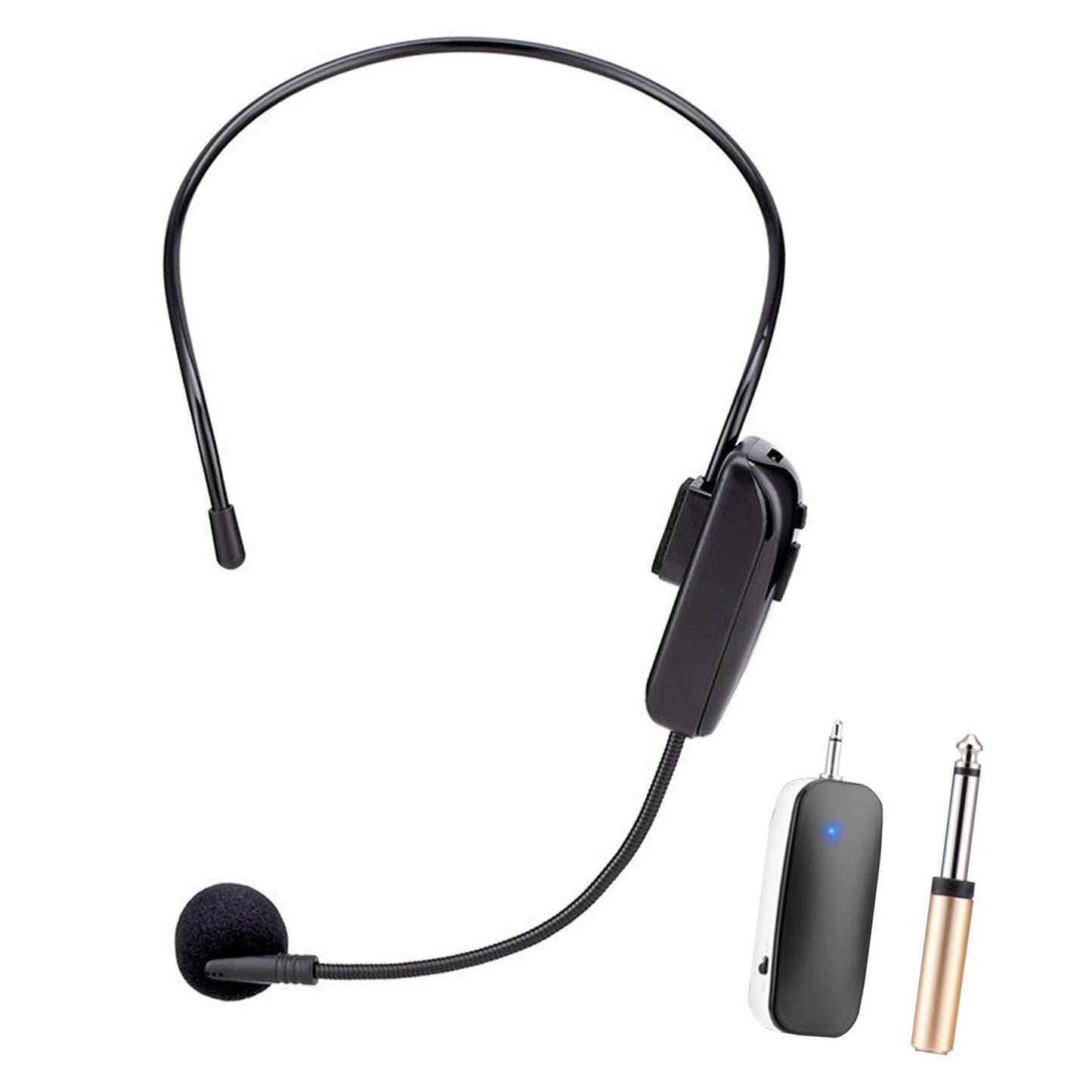 Handheld Headset Microphone UHF Wireless Headset Mic for Speech Teaching