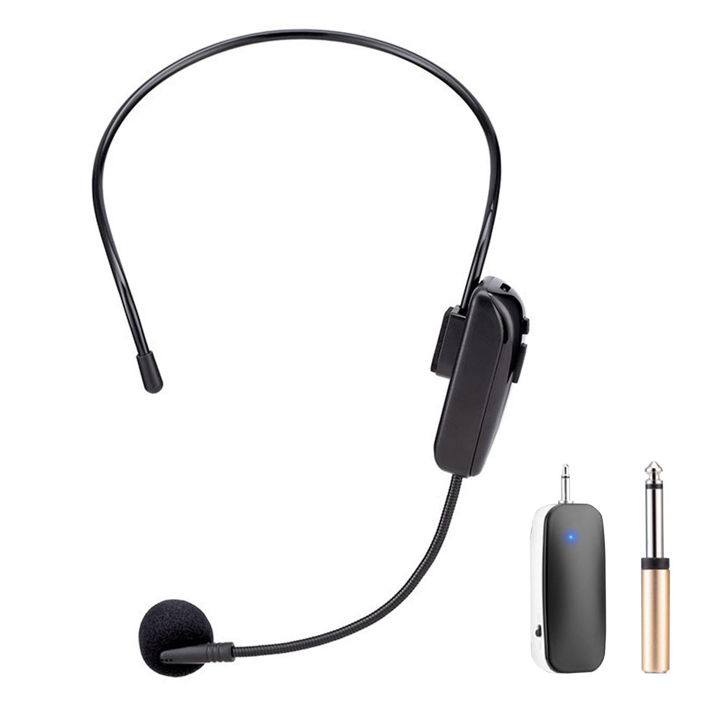 Handheld Headset Microphone UHF Wireless Headset Mic for Speech Teaching