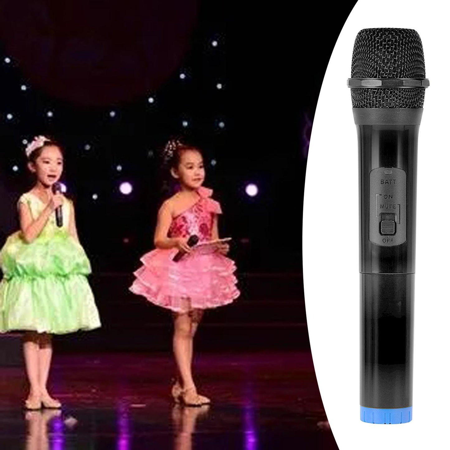 Kids Microphone Toys Fun Stage Costume Prop for Party Costume Prop Cosplay