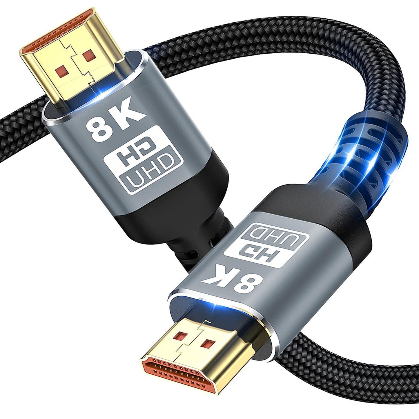 8K HDMI Cable 48Gbps Dynamic HDR High Speed for Projector Monitor 3 Meter