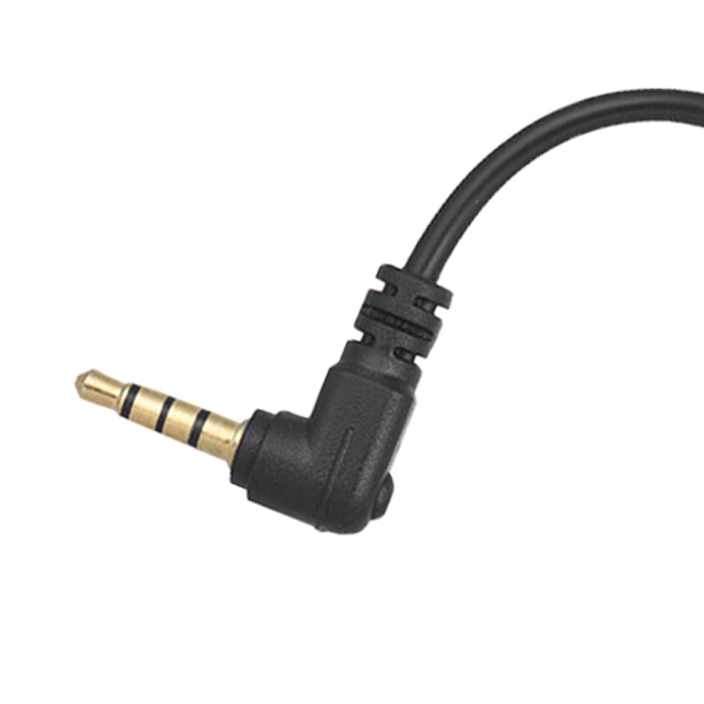 3.5mm 3 Pole TRS Female to 4 Pole TRRS Male Mic Cable for Camera Phone