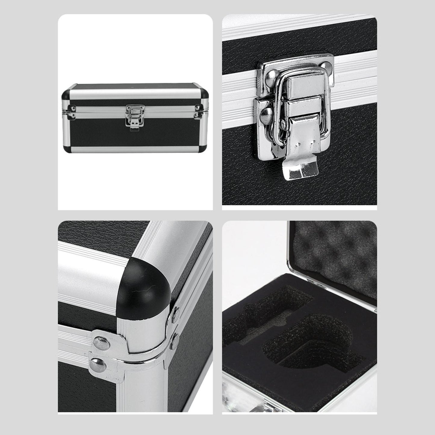 Microphone Case Shockproof Portable Equipment Toolbox for Mixer Accessories