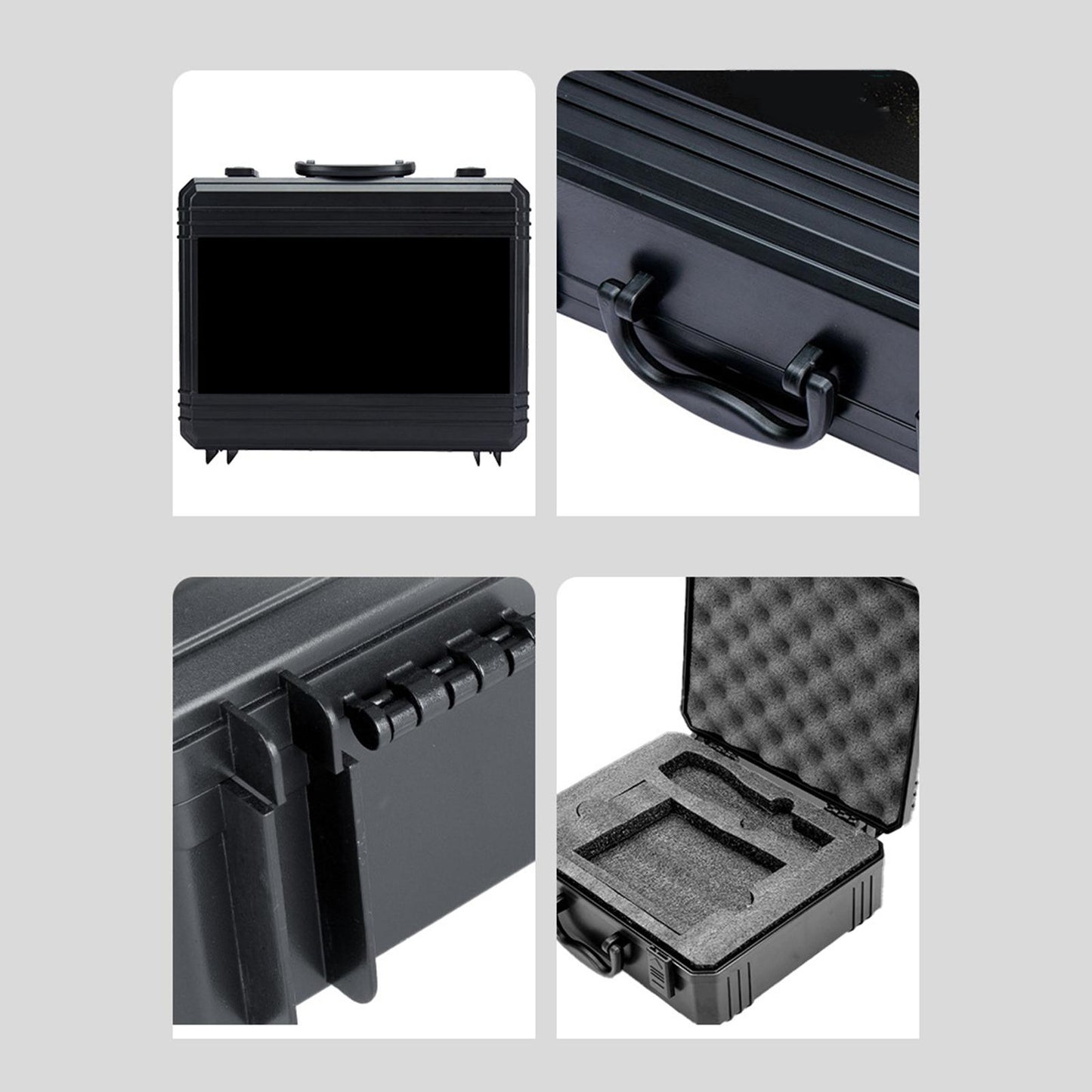 Microphone Box Shockproof Instrument Storage Case for Video Chat Radio