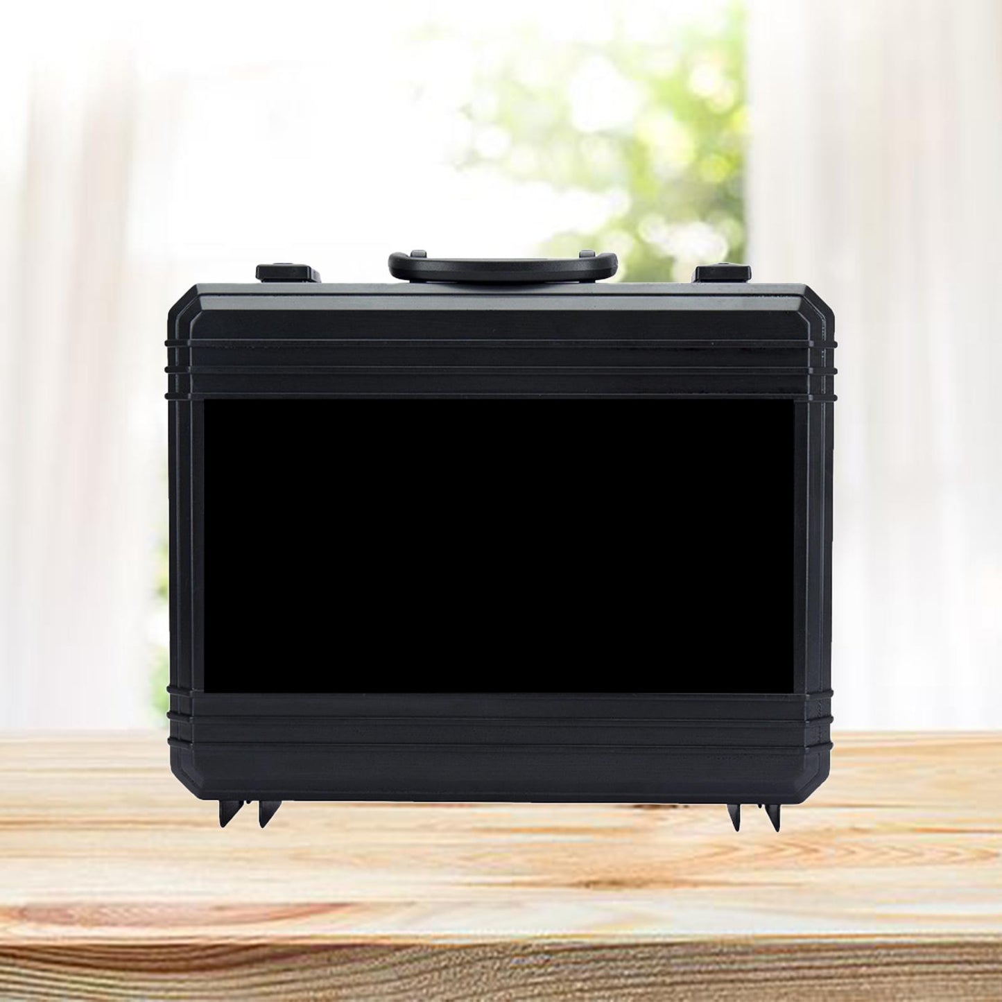 Microphone Box Shockproof Instrument Storage Case for Video Chat Radio