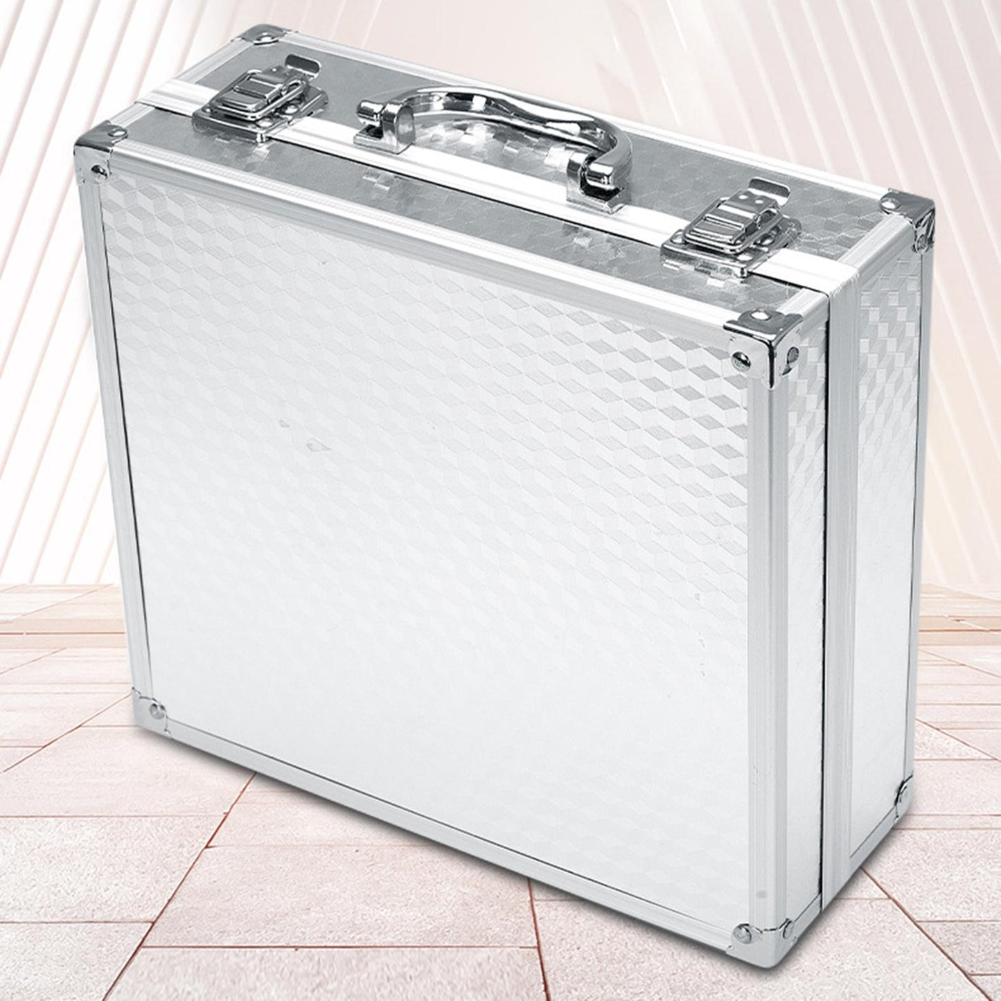 Mic Carrying Case Shockproof Instrument Box Compartment for Accessories Kit