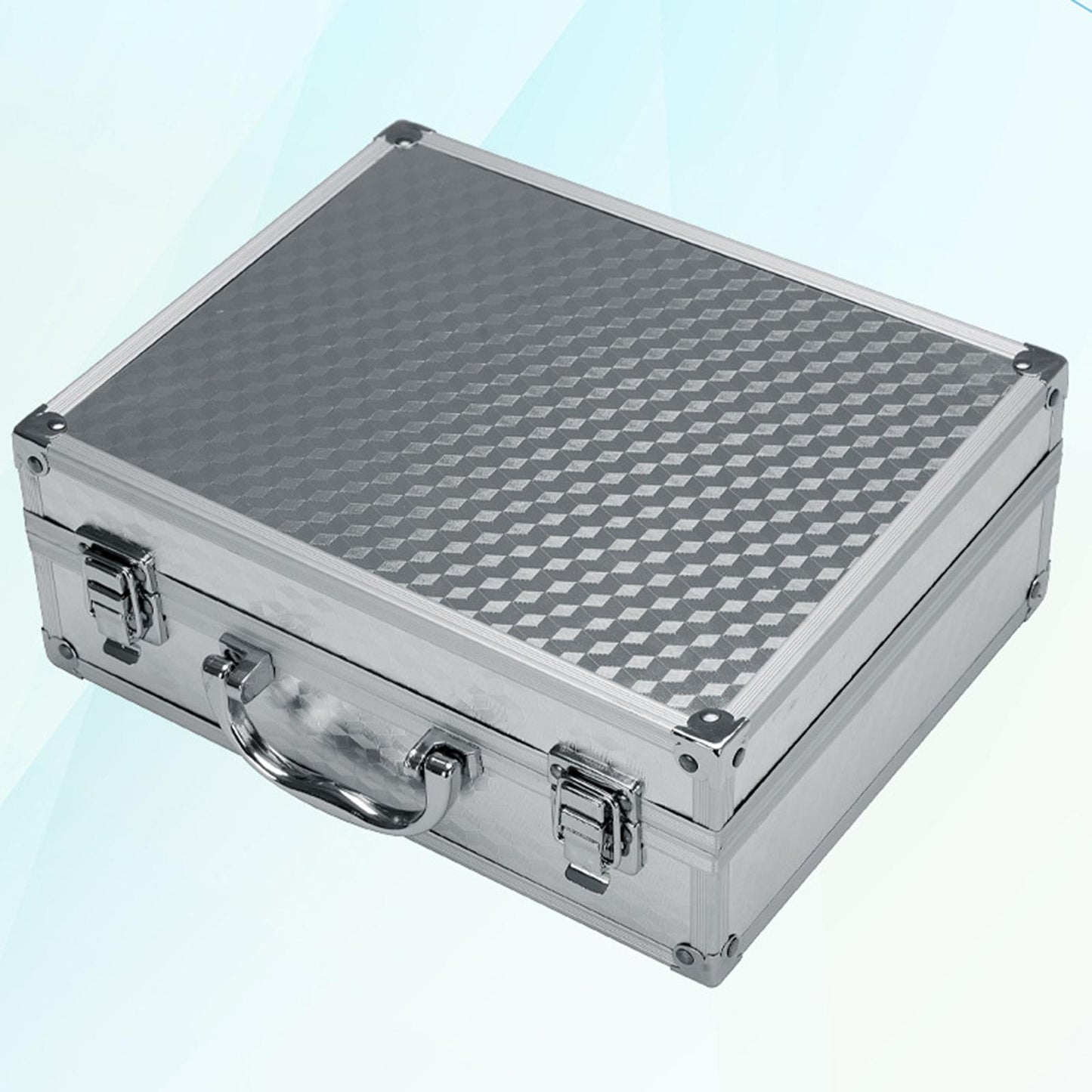 Shockproof Microphone Carry Case Foam Compartment Sturdy for Microphone 34 x 22 x 10.5cm