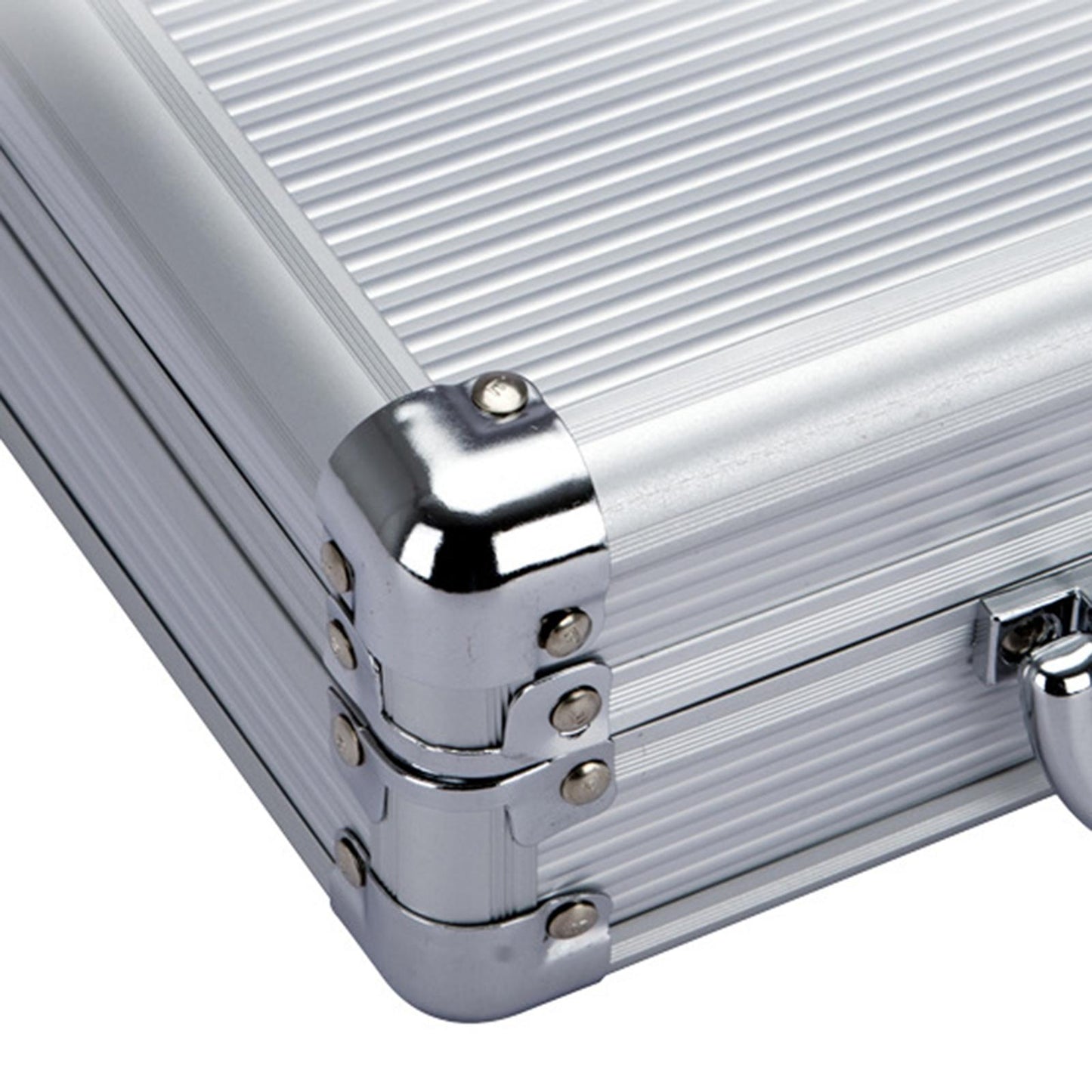 Shockproof Microphone Carry Case Foam Compartment Sturdy for Microphone 25.5 x 23cm