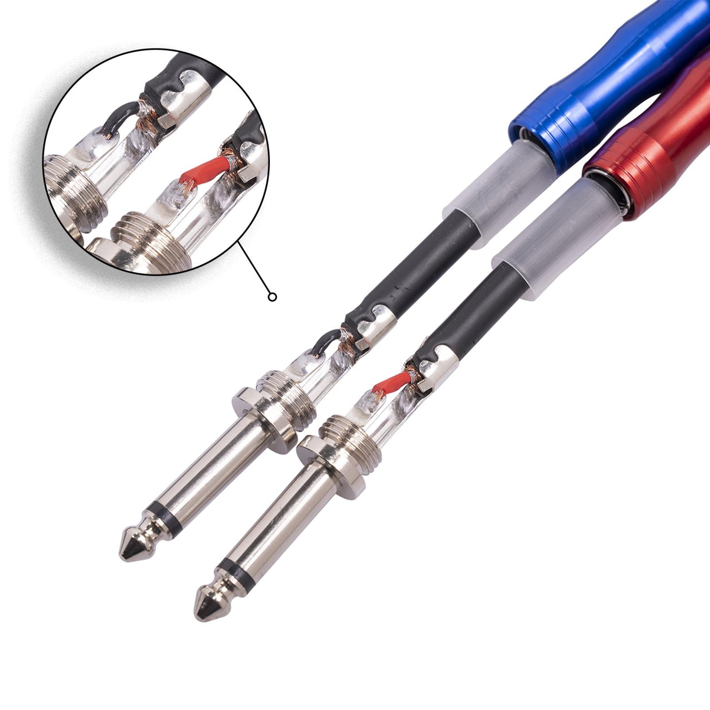 2 RCA Audio Interconnect Cable Audio Plug Adapter for Speaker 24cmx16cmx3cm