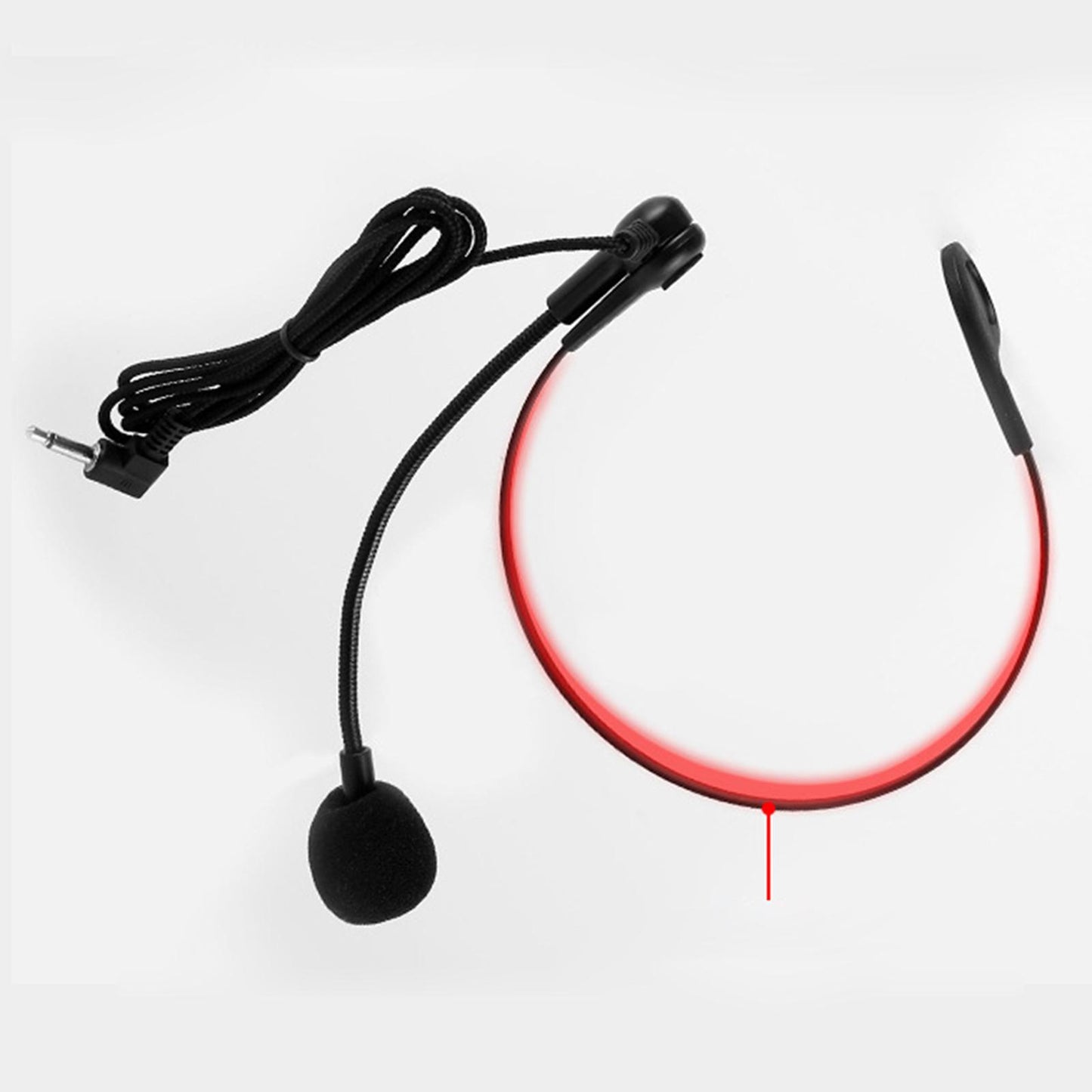 Wired Headphone Convenient Noise Cancelling for Call Center Business