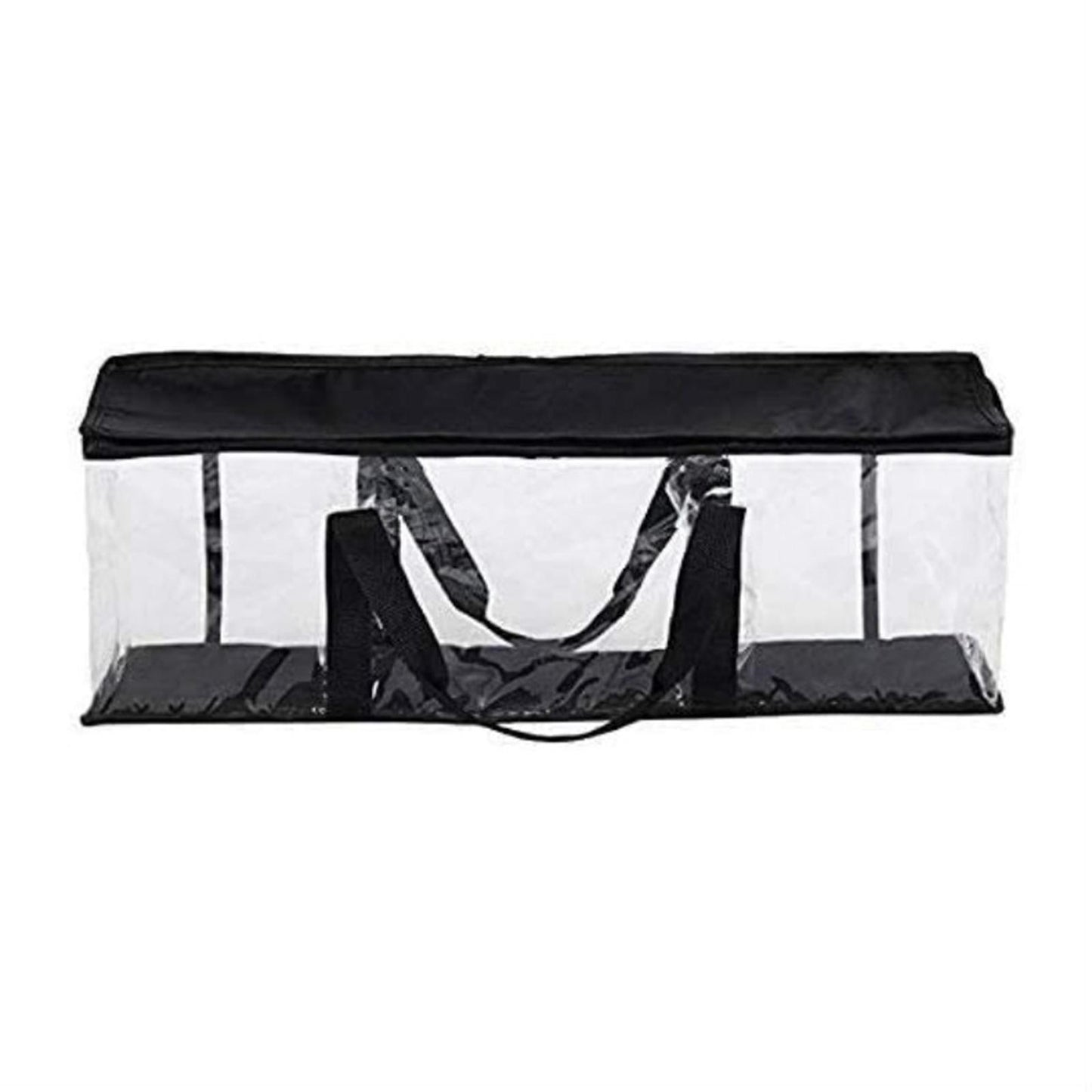 DVD Storage Bag Zipper Organizer with Handles Display for Book Office CD