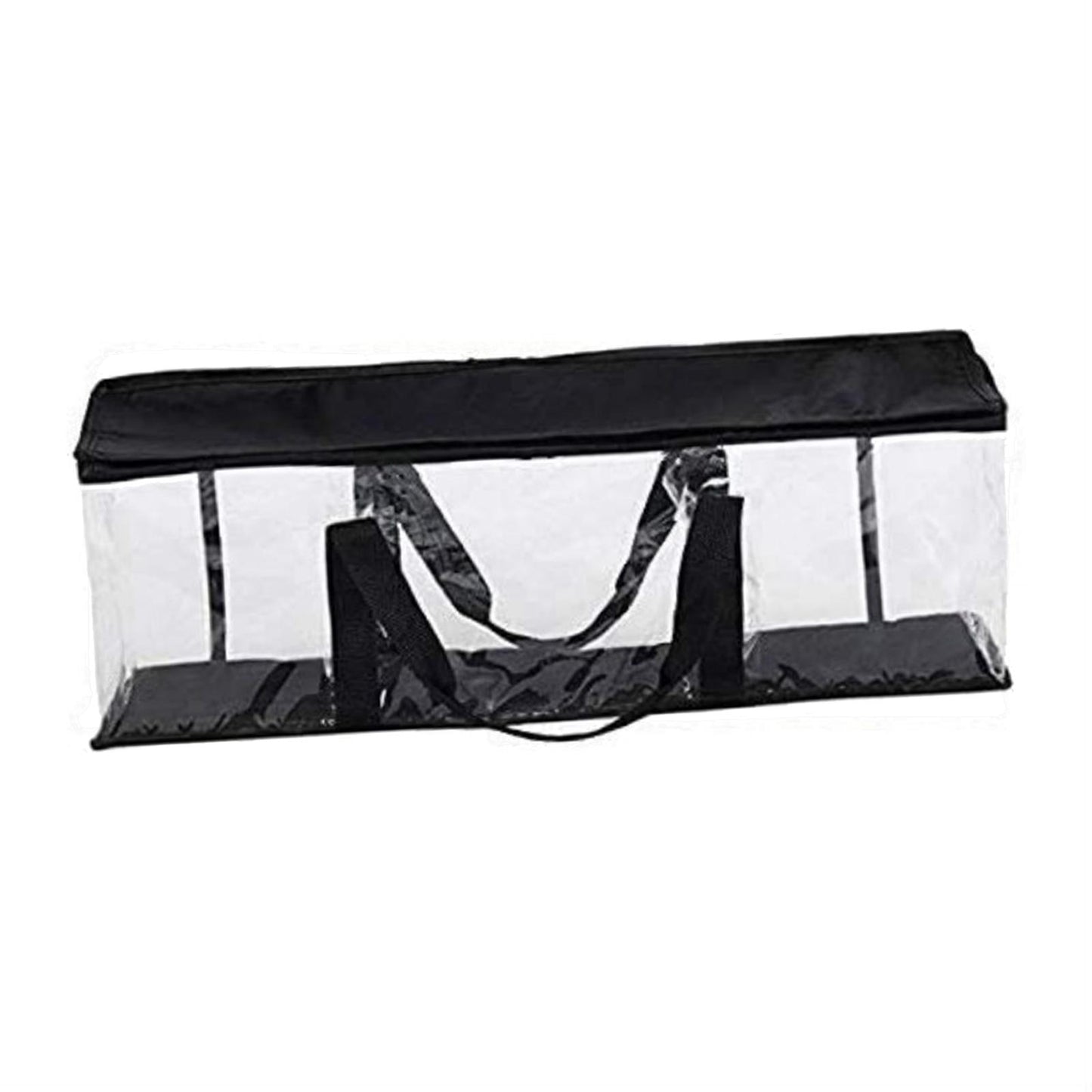 DVD Storage Bag Zipper Organizer with Handles Display for Book Office CD