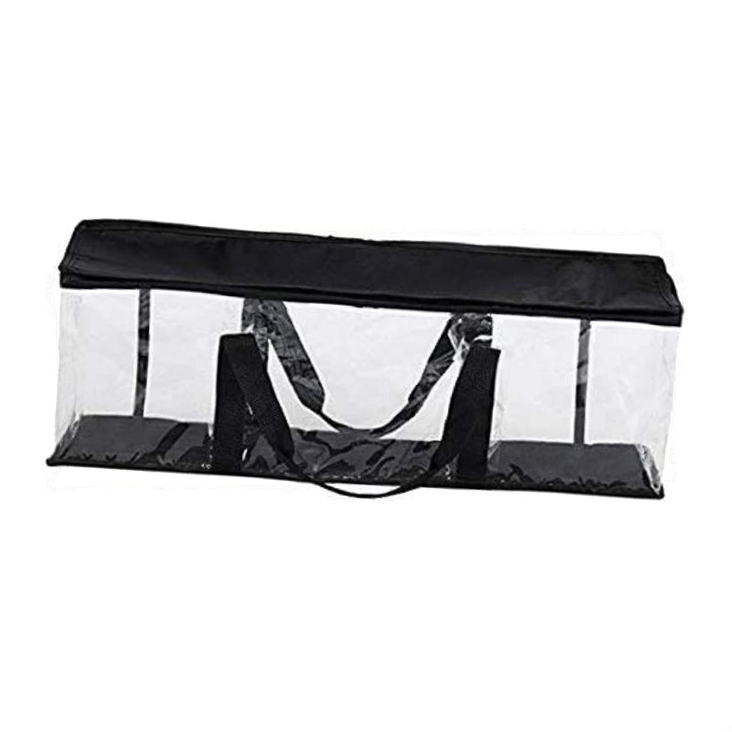 DVD Storage Bag Zipper Organizer with Handles Display for Book Office CD