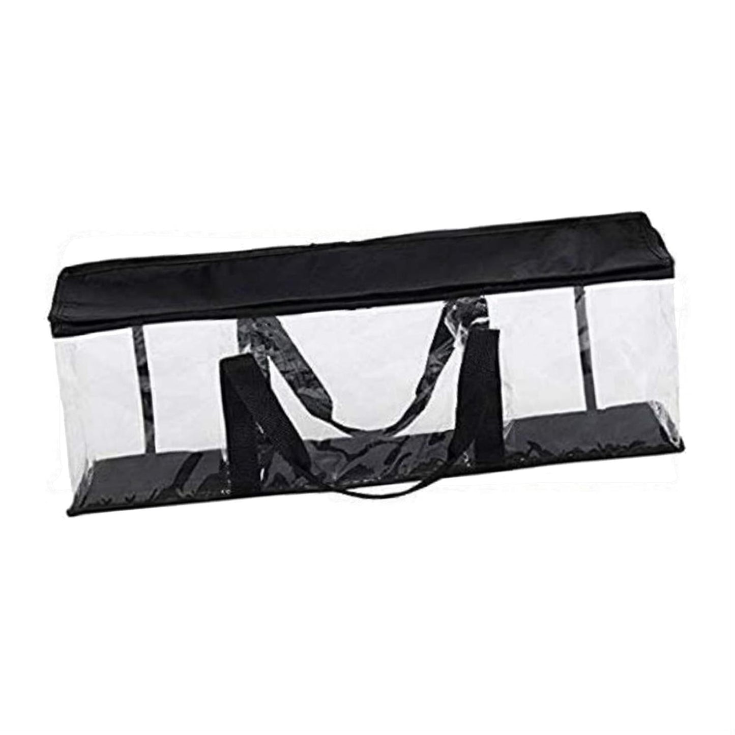 DVD Storage Bag Zipper Organizer with Handles Display for Book Office CD