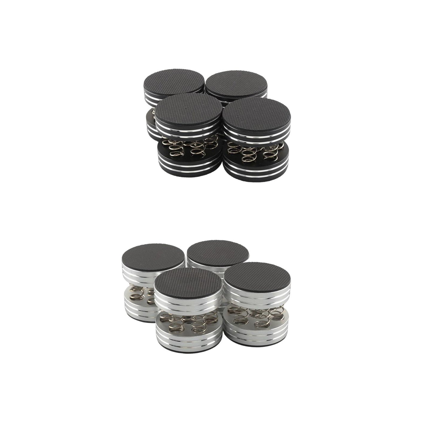 HiFi Audio Stand Feet Isolation HiFi Amplifier for Spring Vibration Absorber black