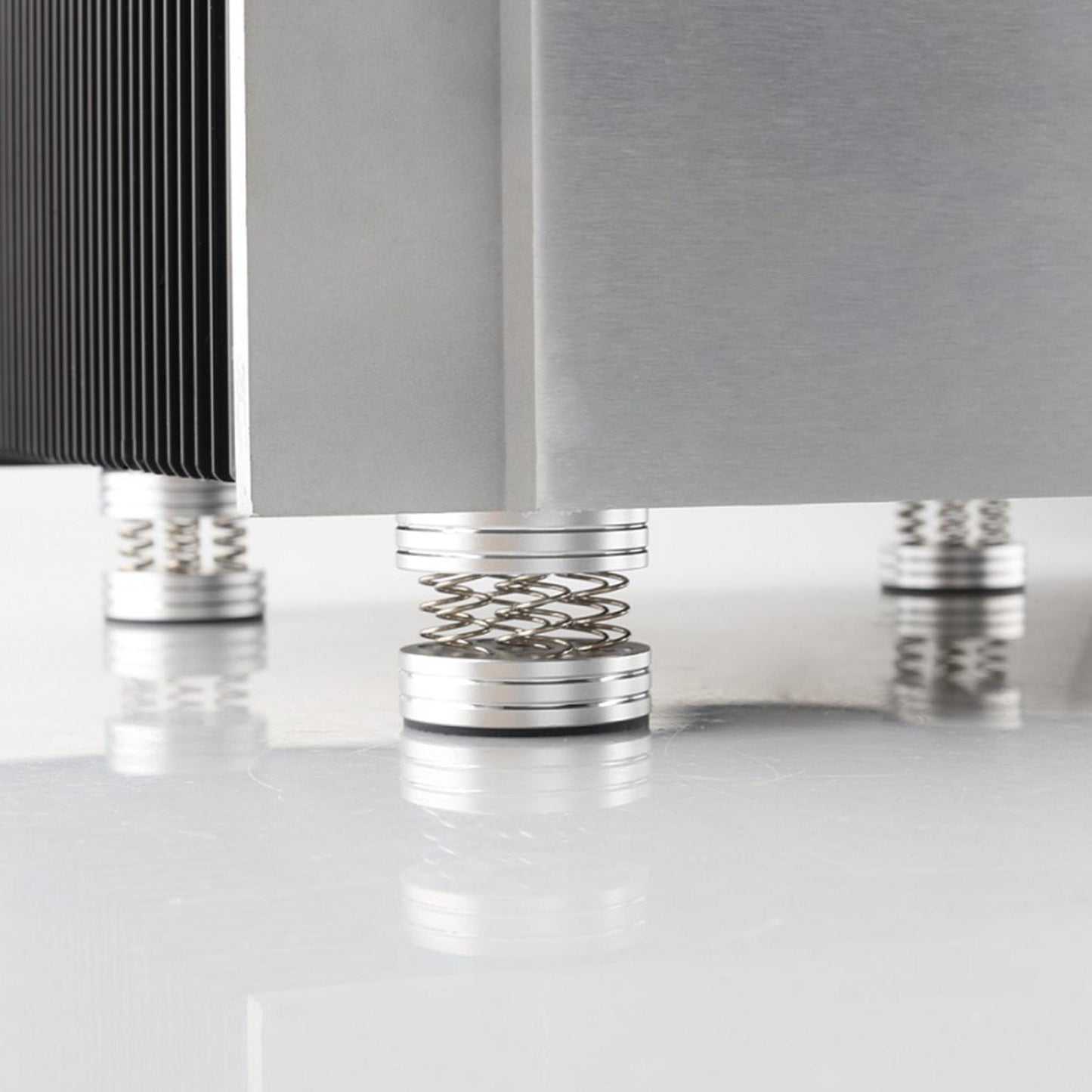 HiFi Audio Stand Feet Isolation HiFi Amplifier for Spring Vibration Absorber black