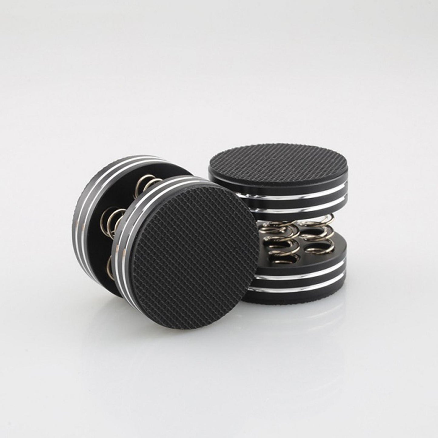 HiFi Audio Stand Feet Isolation HiFi Amplifier for Spring Vibration Absorber black