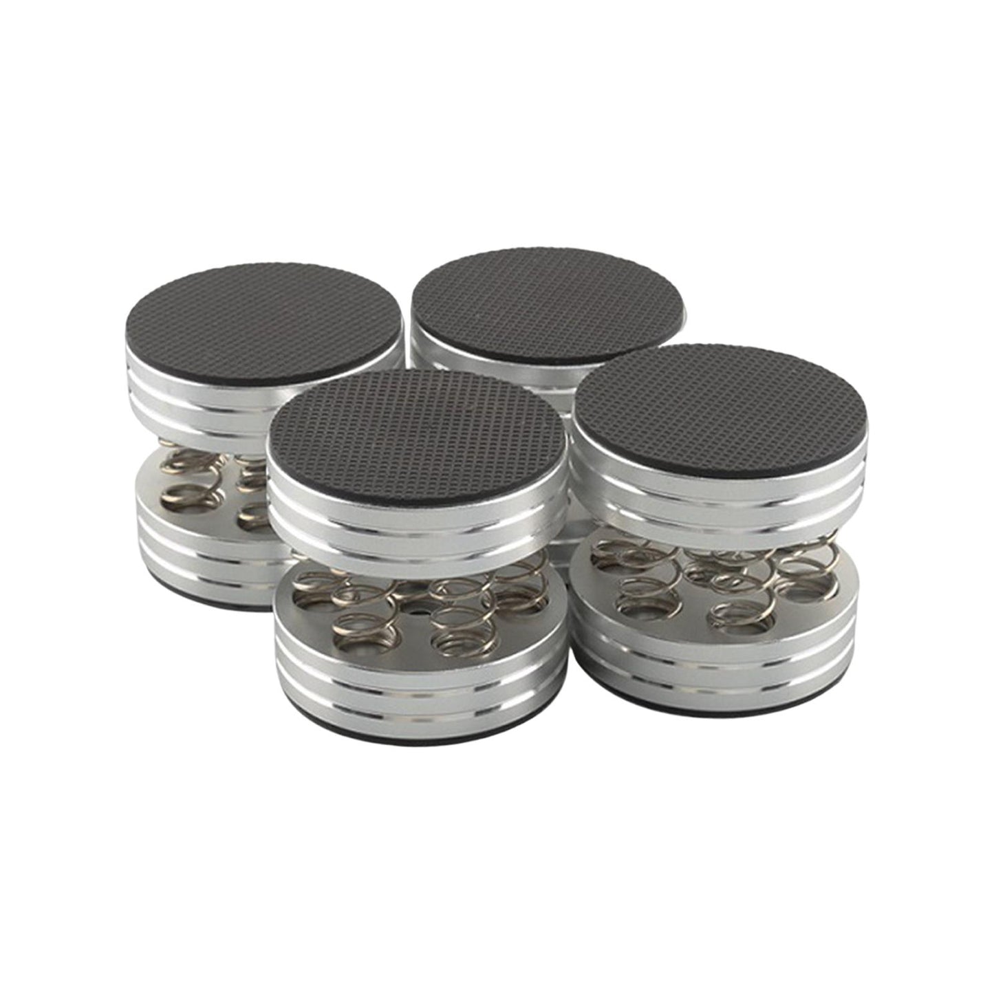 HiFi Audio Stand Feet Isolation HiFi Amplifier for Spring Vibration Absorber argent