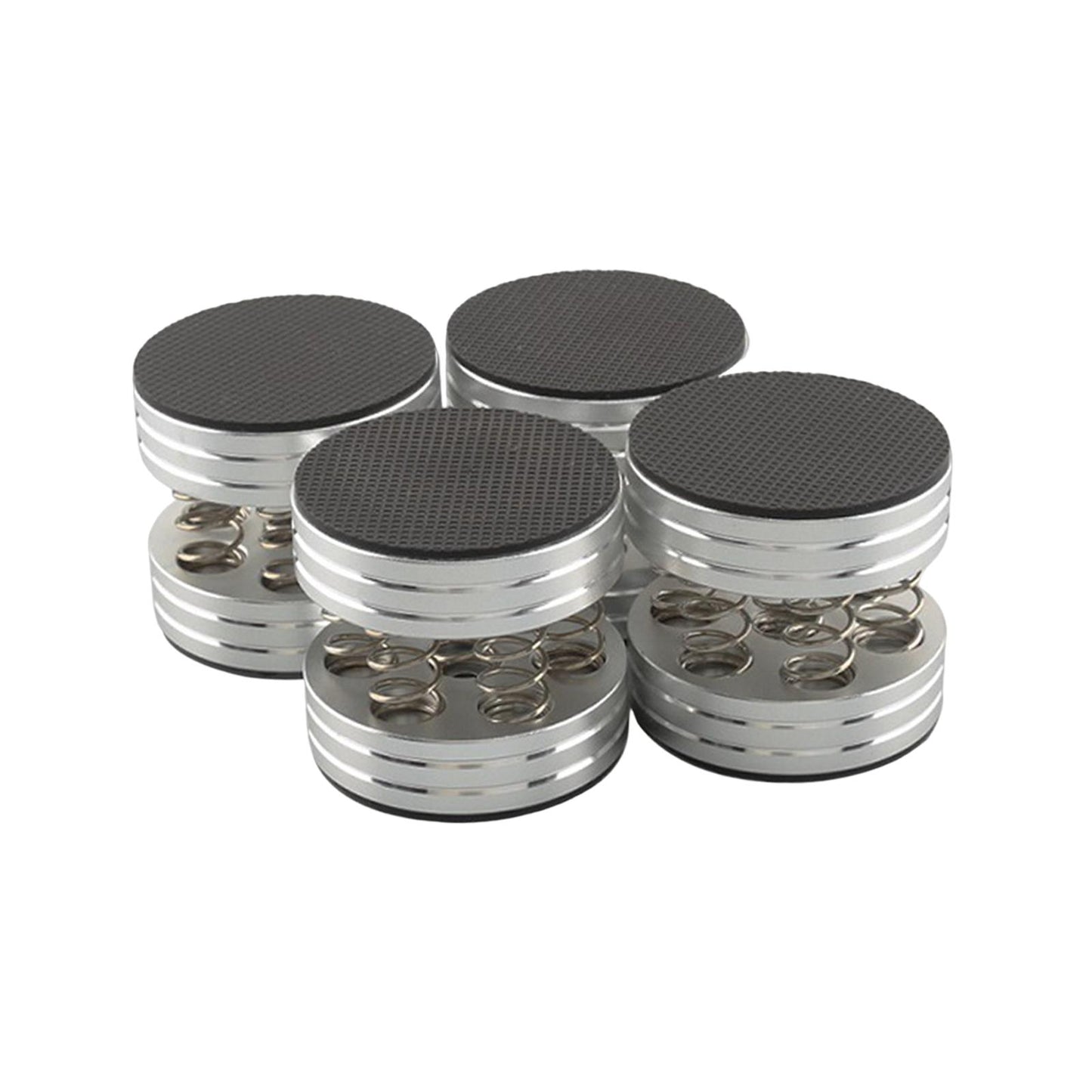 HiFi Audio Stand Feet Isolation HiFi Amplifier for Spring Vibration Absorber argent