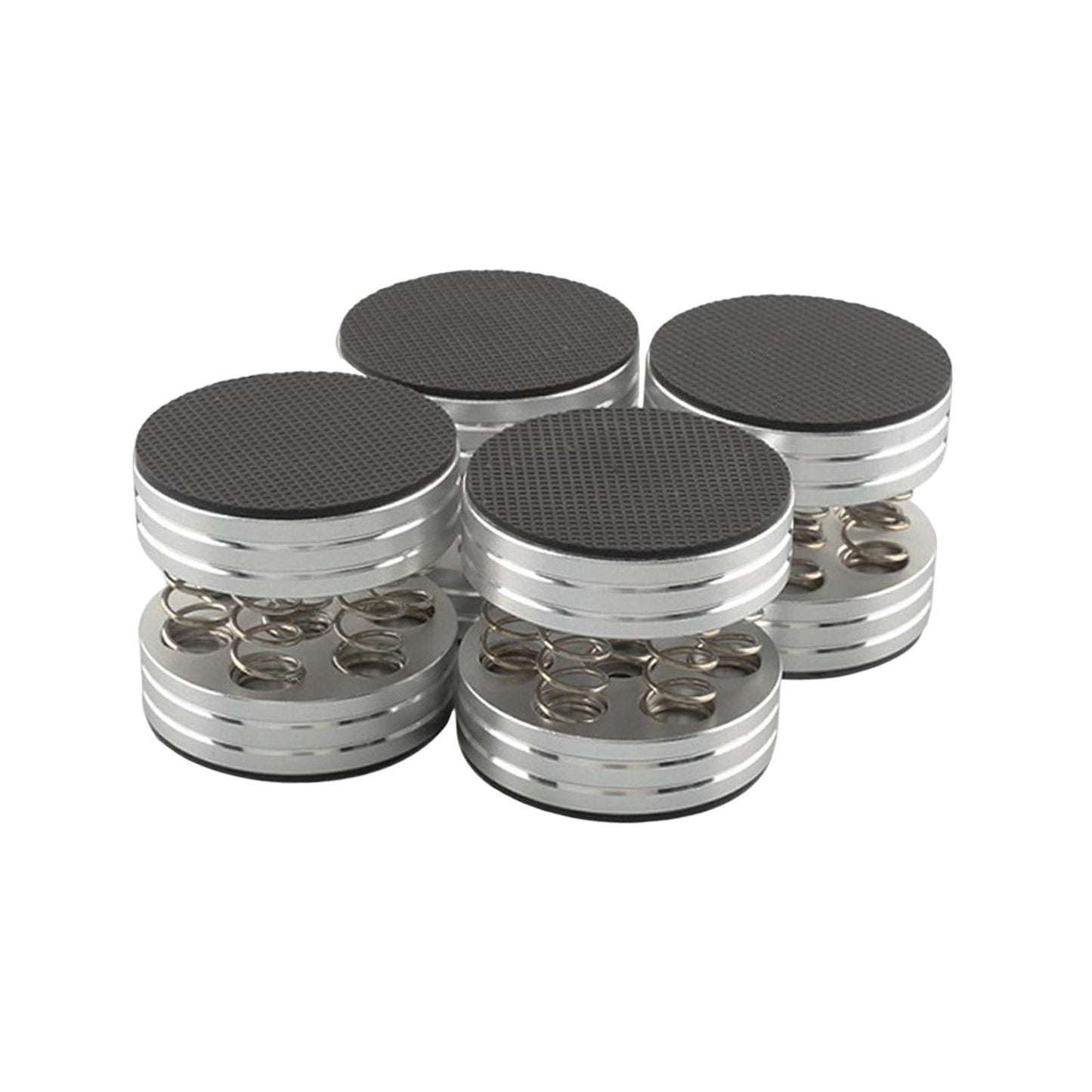 HiFi Audio Stand Feet Isolation HiFi Amplifier for Spring Vibration Absorber argent